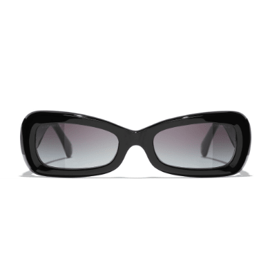 Chanel Butterfly Sunglasses Black 2