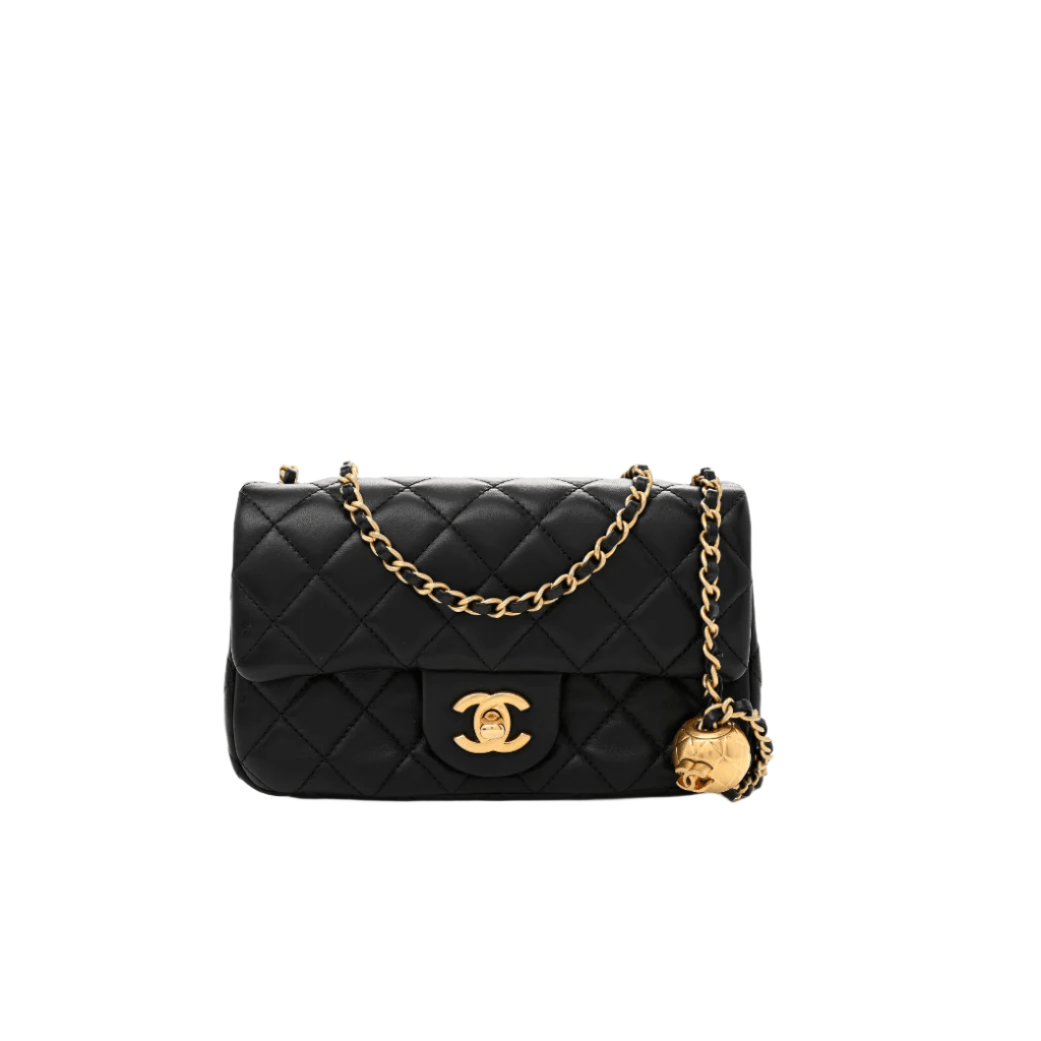 Chanel Classic Flap CF Crossbody Black Bags 1