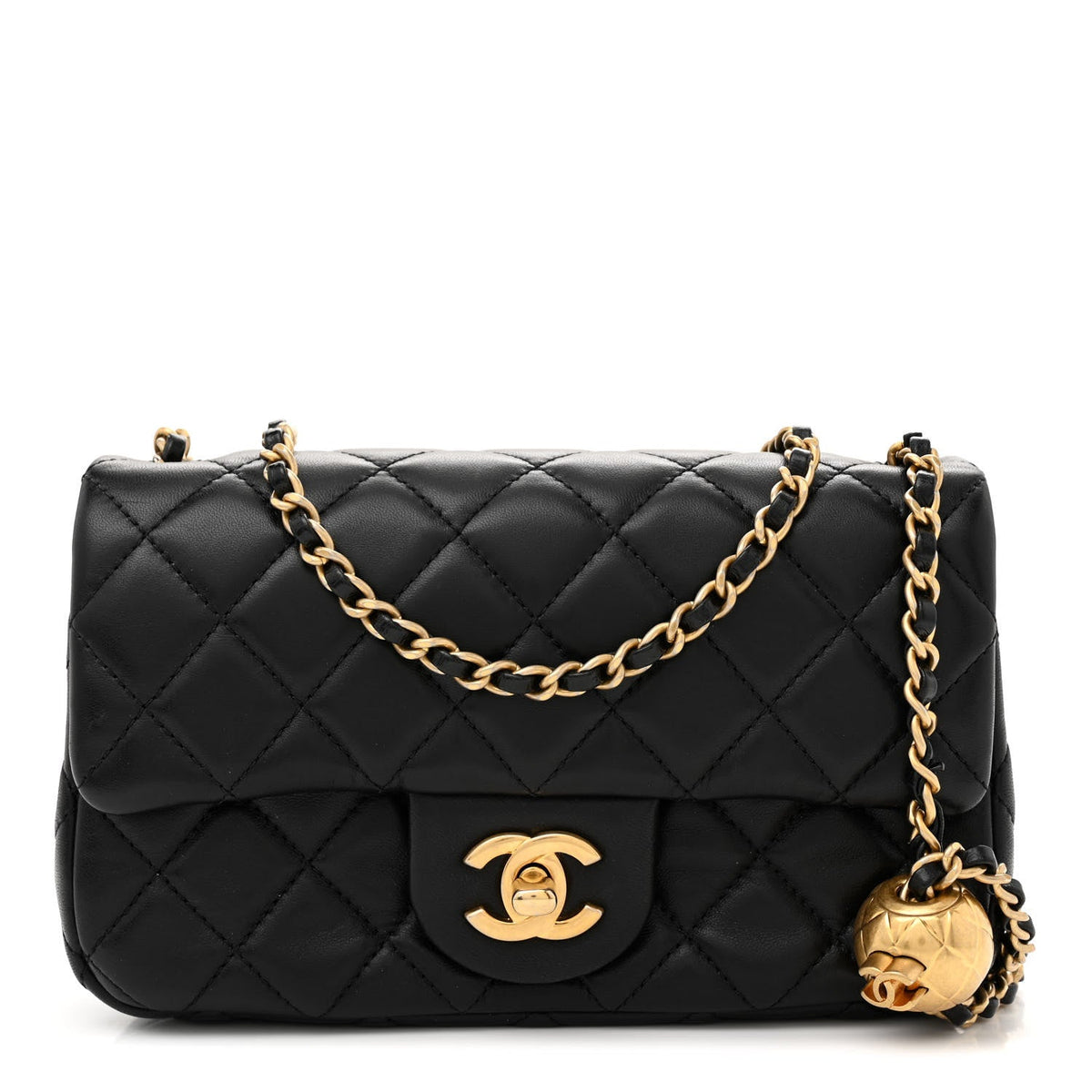 Chanel Classic Flap CF Crossbody Black Bags 4