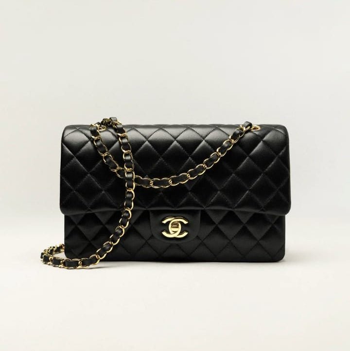 Chanel Classic HandBag Lambskin Black