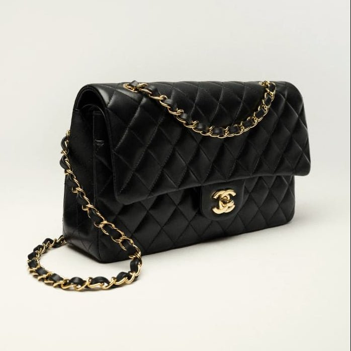 Chanel Classic HandBag Lambskin Black 2