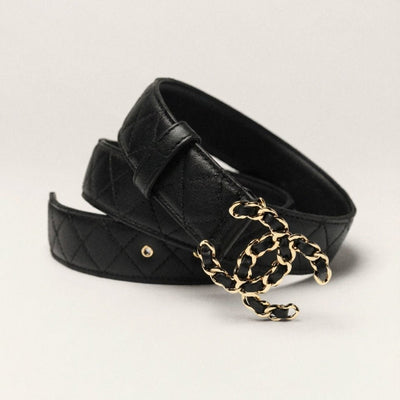 Chanel Signature CC Chain Leather Belt