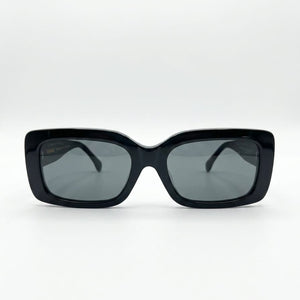 Chanel Square-Frame Signature Logo Sunglasses