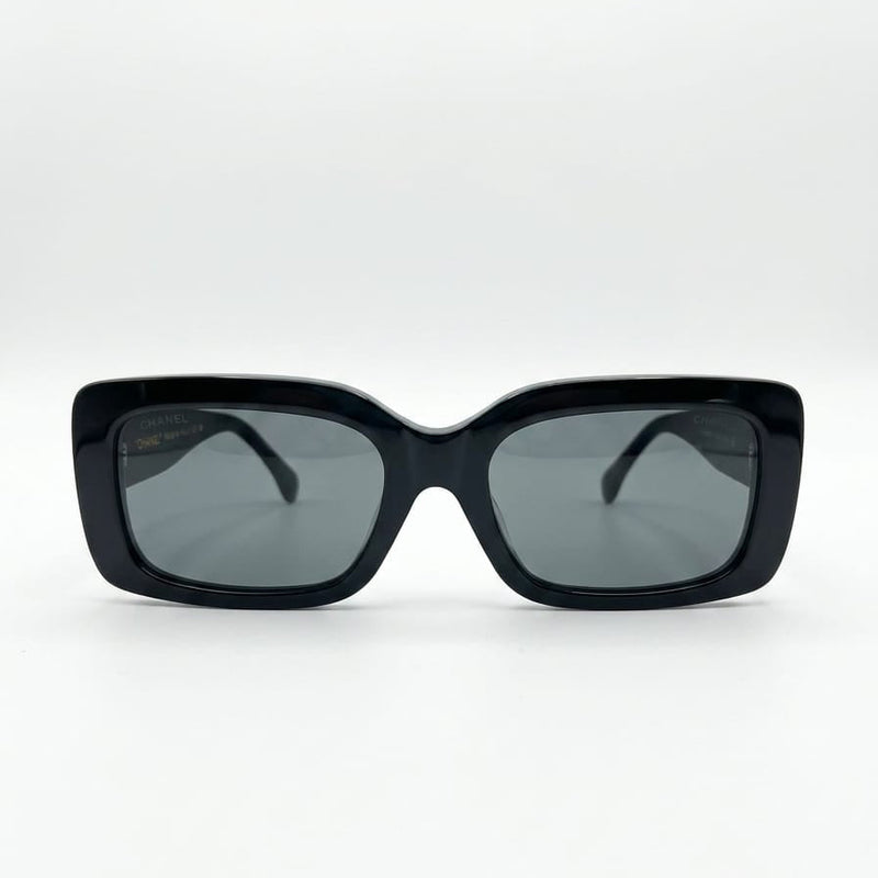 Chanel Square-Frame Signature Logo Sunglasses