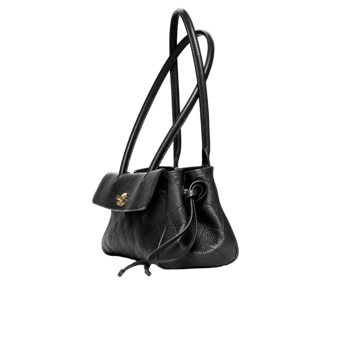 Chanel Tote, Grained Calfskin & Gold-Tone Metal, Black 3