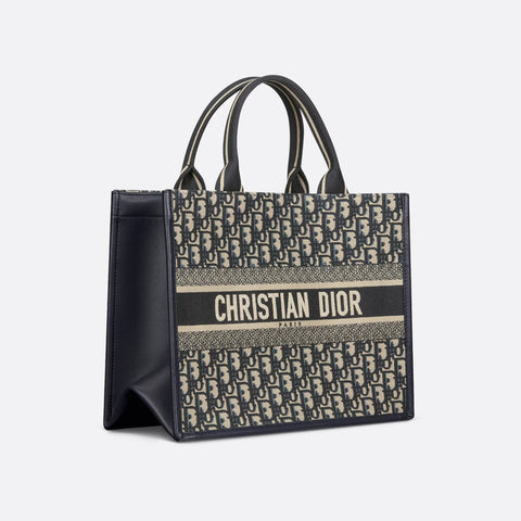 Christian Dior Large Book Tote Blue - BEAUTY BAR