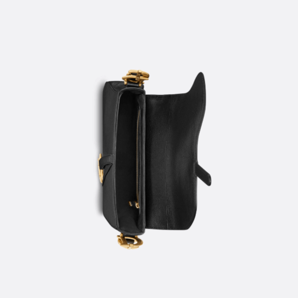 Dior Black Saddle Bag 5