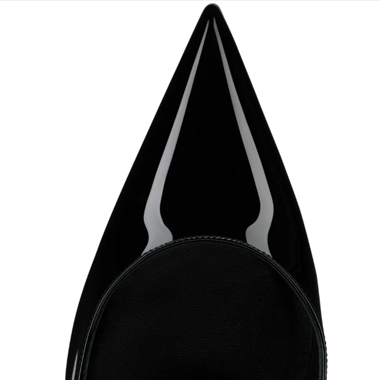 Christian Louboutin 10 Cm Pumps Patent Calf Leather Black Women 5