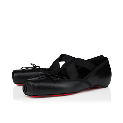 Christian Louboutin Cassiasticina Ballerinas - Lamb Nappa Leather
