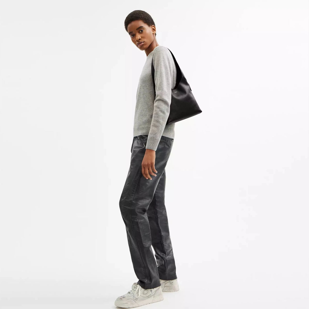 Coach Brooklyn Shoulder Bag 34 Brass/Black 4