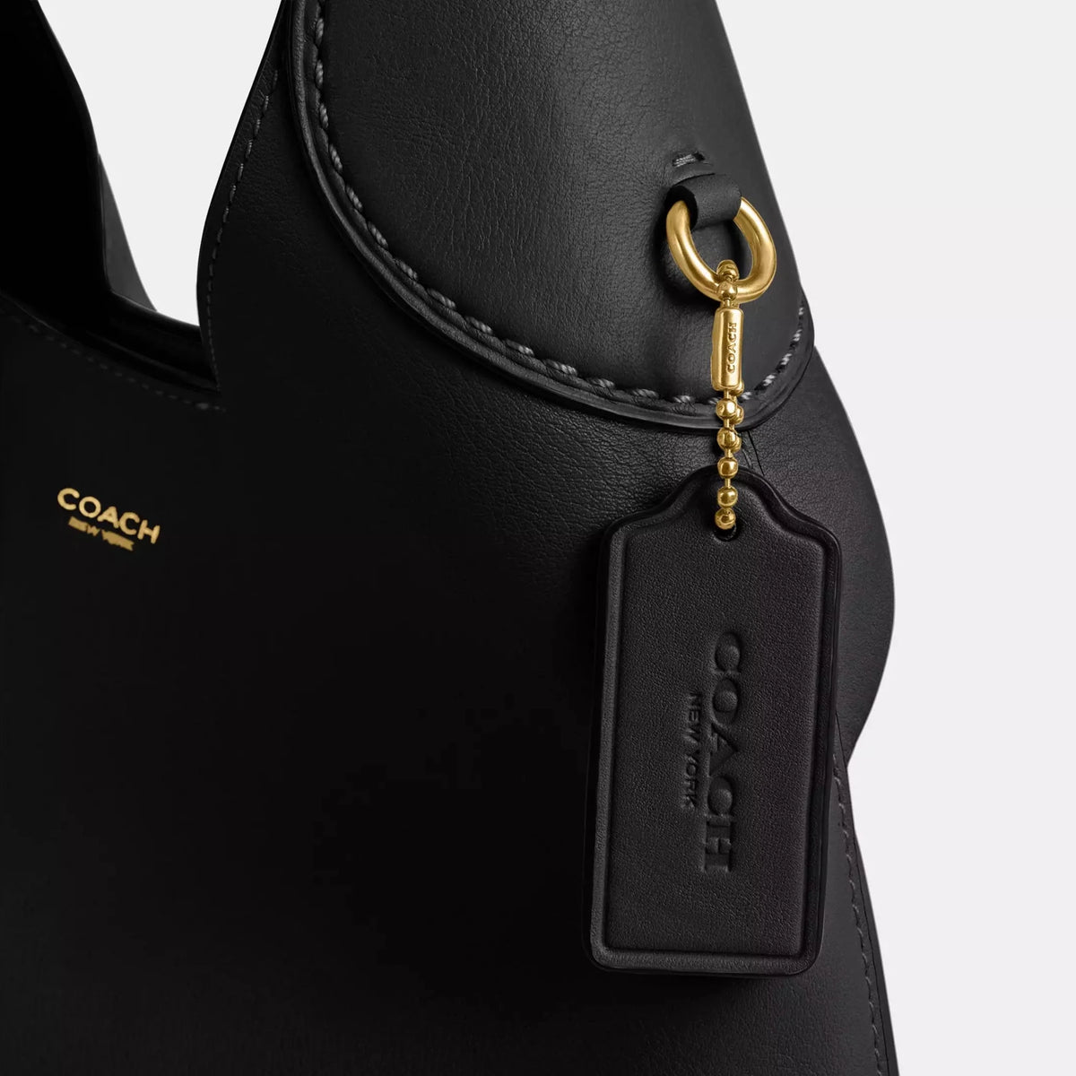 Coach Brooklyn Shoulder Bag 34 Brass/Black 5