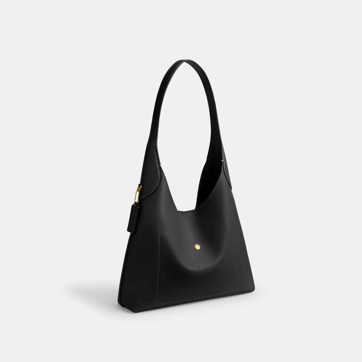 Coach Brooklyn Shoulder Bag 34 Brass/Black 8