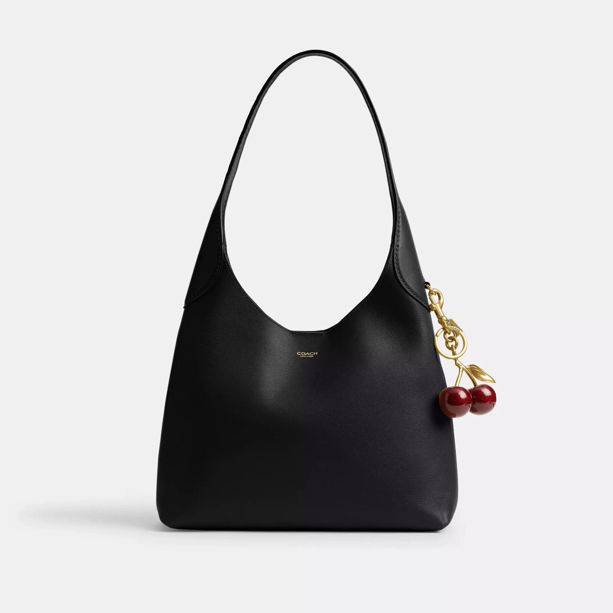 Coach Brooklyn Shoulder Bag 34 Brass/Black 2