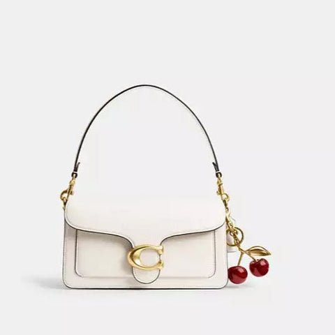 Coach Cherry Bag Charm Brass/Red Apple - BEAUTY BAR