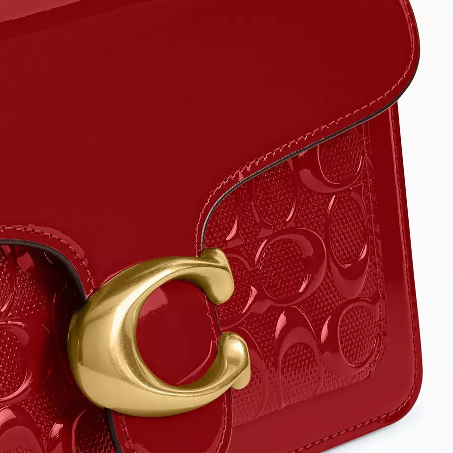 Coach Red Tabby Shoulder Bag 26 - Signature Leather 3