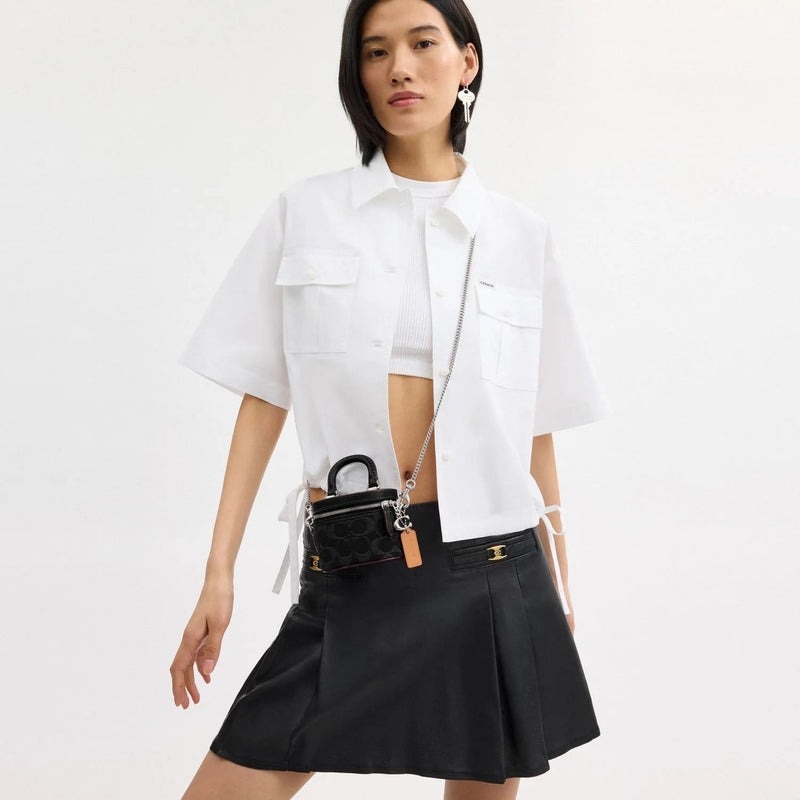 Coach Signature Denim Trail Crossbody Bag 3