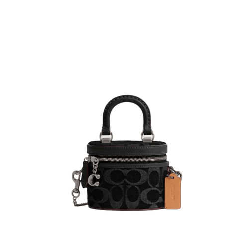 Coach Signature Denim Trail Crossbody Bag