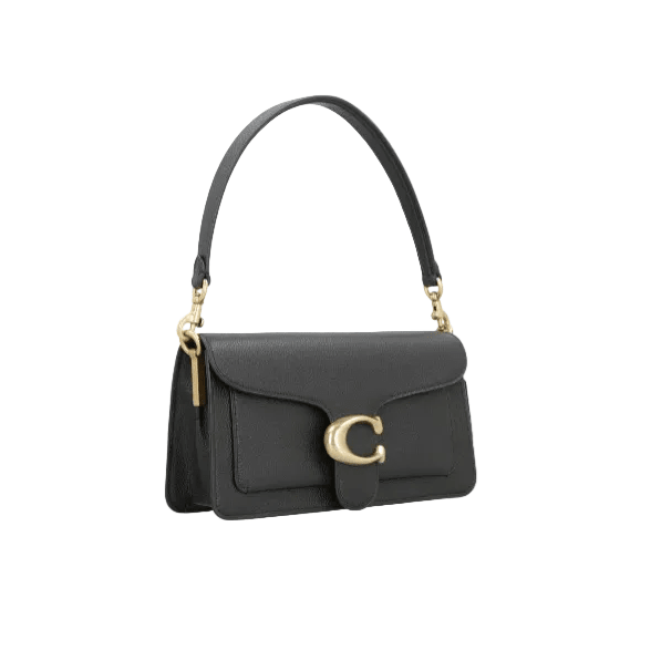 Coach Tabby Logo Plaque Shoulder Bag 2