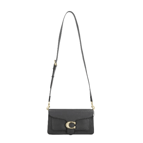 Coach Tabby Logo Plaque Shoulder Bag 4