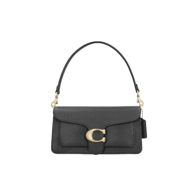 Coach Tabby Logo Plaque Shoulder Bag