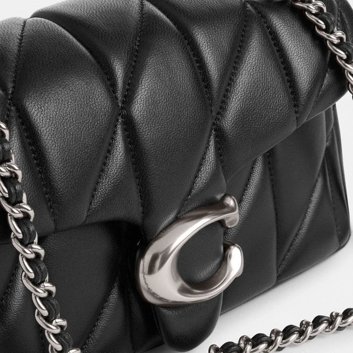 Coach Tabby Shoulder Bag 20 With Pillow Quilting Black 3