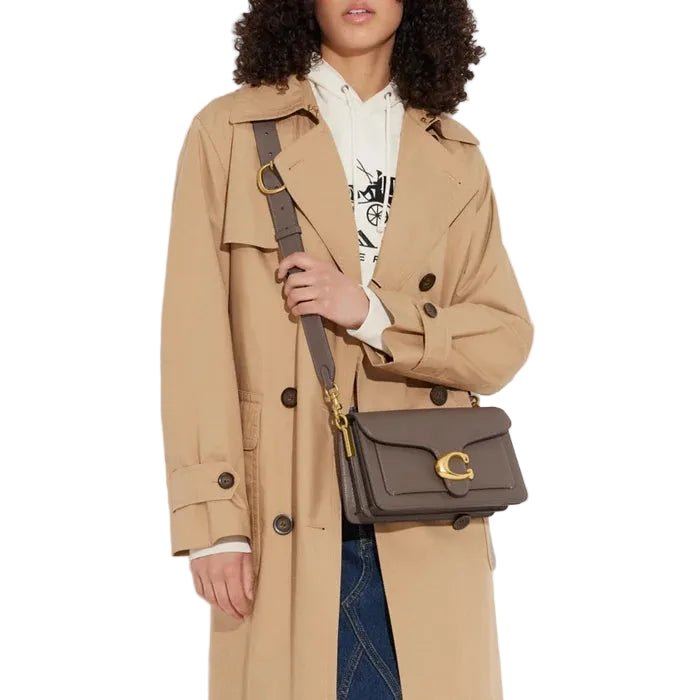 Coach Tabby Shoulder Bag 26 Dark Stone 3