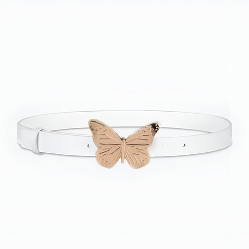 Dior Butterfly Buckle Belt With Punch Tool