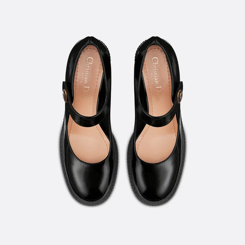 Dior D - Doll Pump Black Shiny Calfskin - BEAUTY BAR