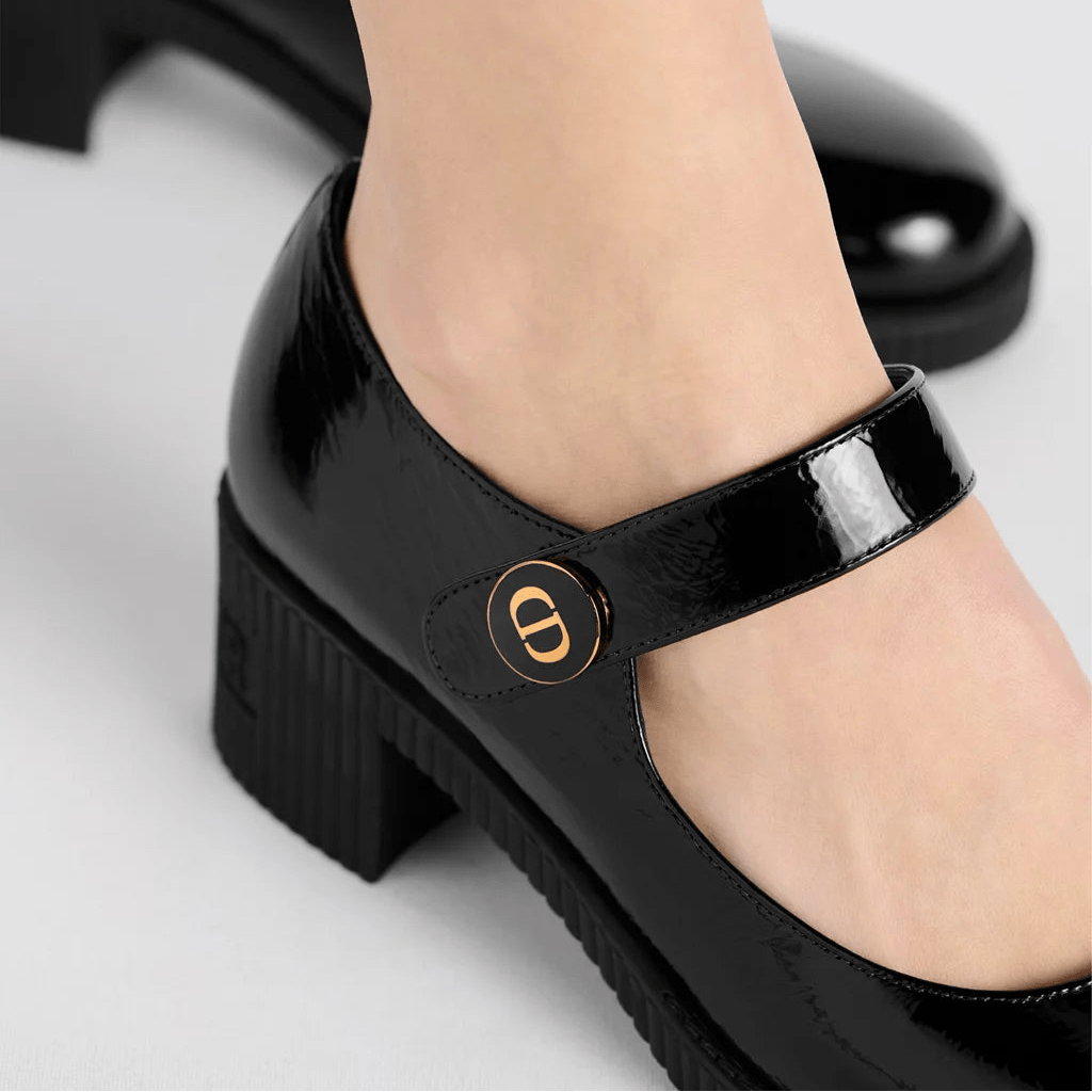 Dior D-Doll Pump Black Shiny Calfskin 6