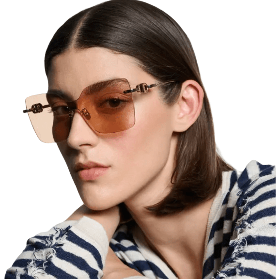 Dior Eyewear CD Chain Square Sunglasses 3