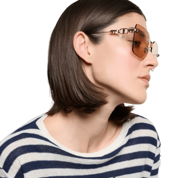Dior Eyewear CD Chain Square Sunglasses 5