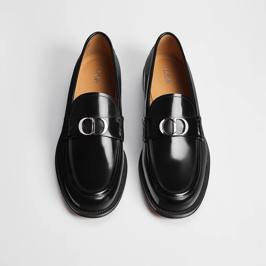 Dior Granville Loafer Black Polished Calfskin 2