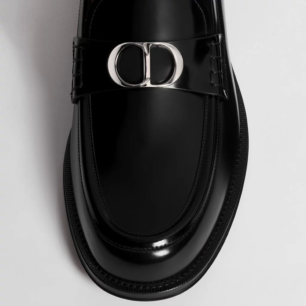 Dior Granville Loafer Black Polished Calfskin 3