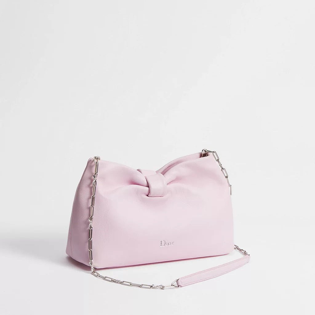 Dior Light Pink Small Bow Bag 3