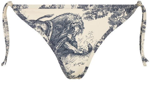 Dior Logo Bikini Swimsuit In Gray - BEAUTY BAR