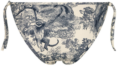 Dior Logo Bikini Swimsuit In Gray - BEAUTY BAR