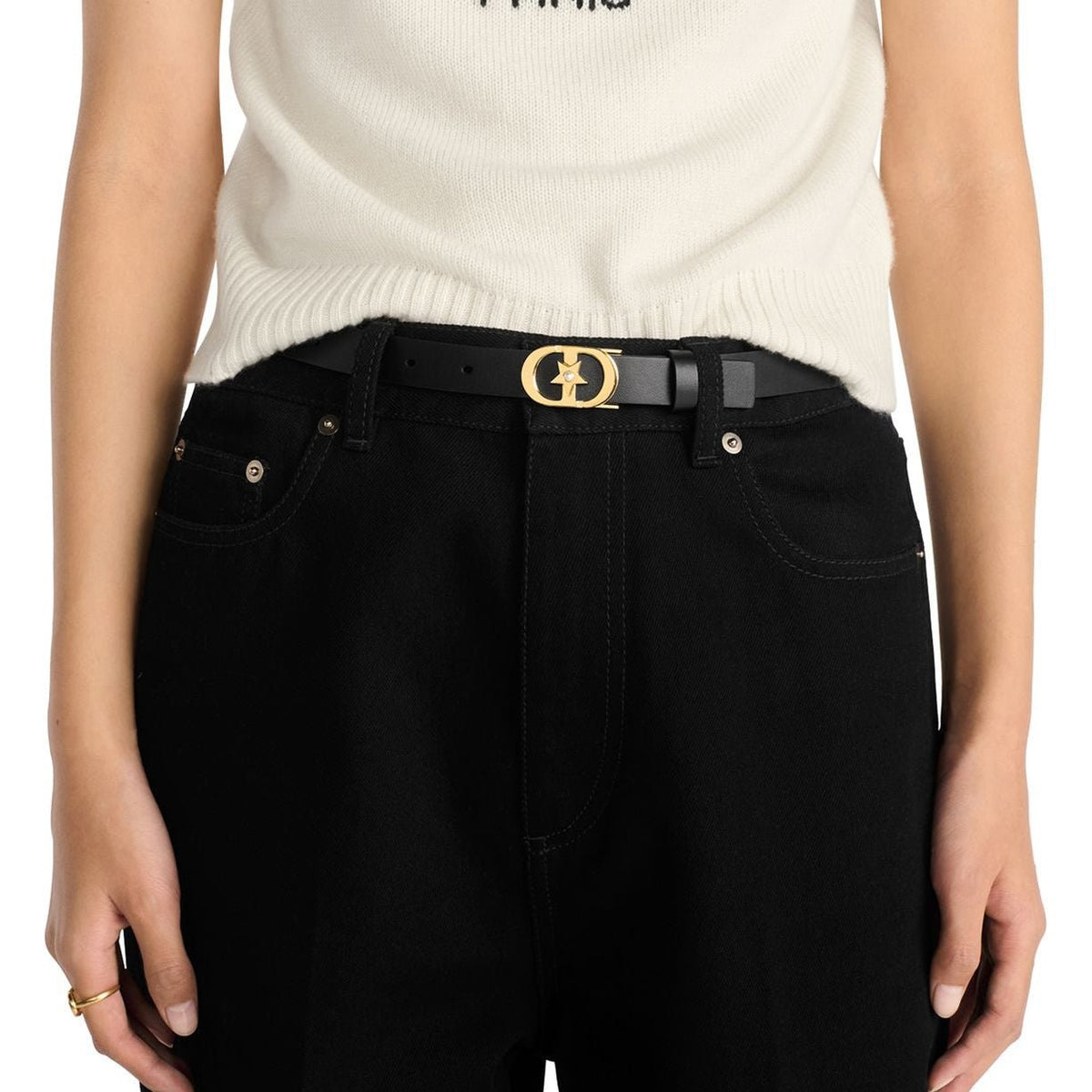 Dior Lucky Montaigne Star Belt 3