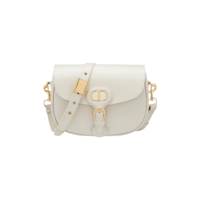 Dior Medium Bobby Bag White Dior Oblique Jacquard