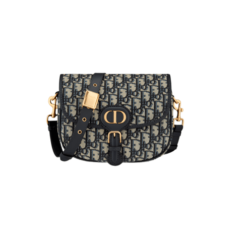 Dior Medium Dior Bobby Bag Black Dior Oblique Jacquard - BEAUTY BAR