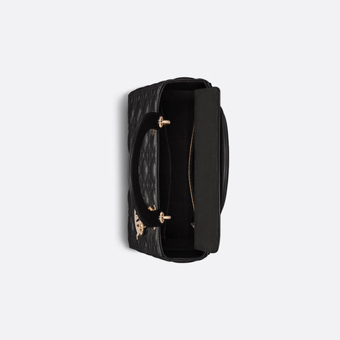 Dior Medium Lady Bag Black - BEAUTY BAR
