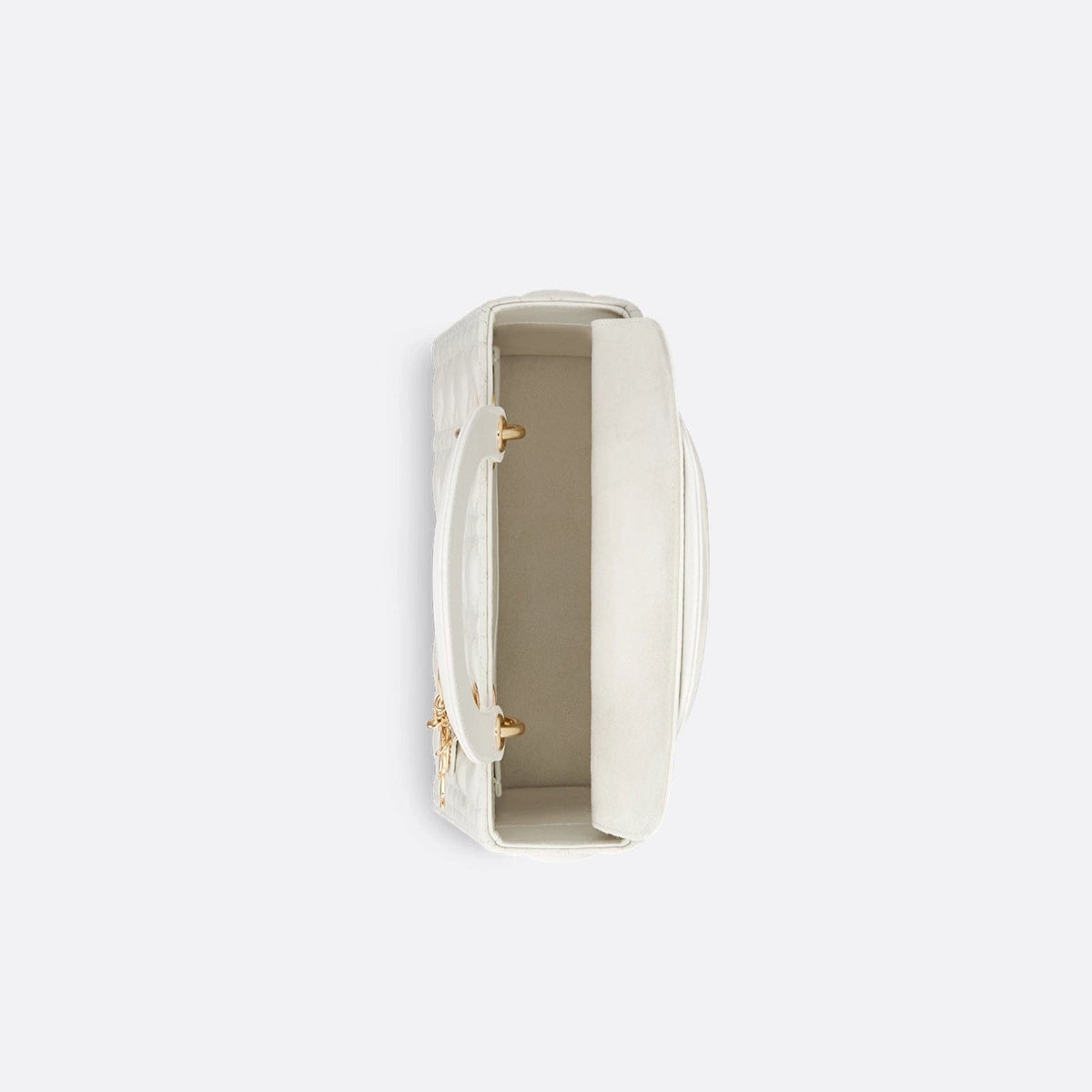 Dior Medium Lady White Bag 3