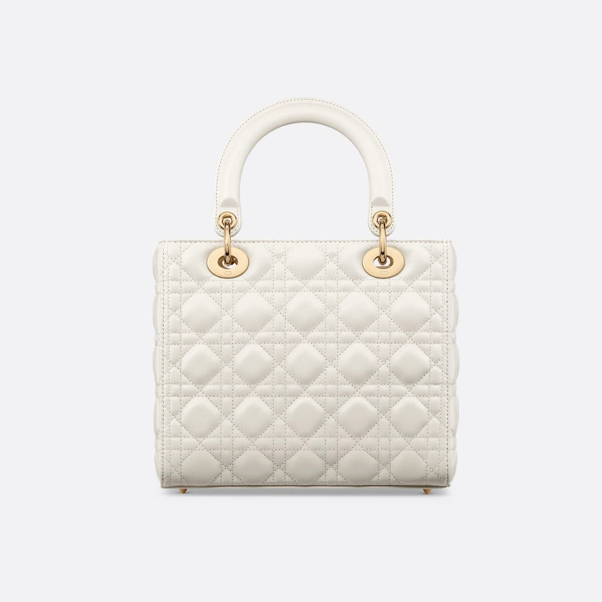 Dior Medium Lady White Bag 5