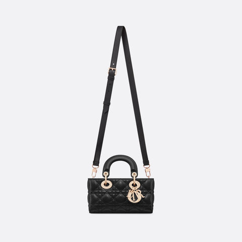 Dior Mini Lady D - Joy Bag Black Cannage Lambskin - BEAUTY BAR