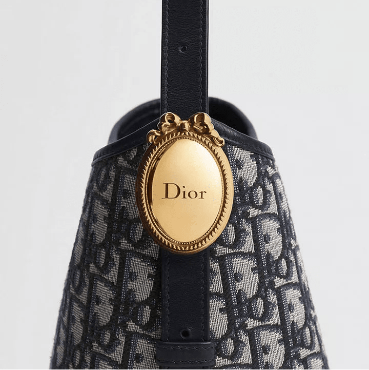 Dior Oblique Jacquard Key Hobo Shoulder Bag 3