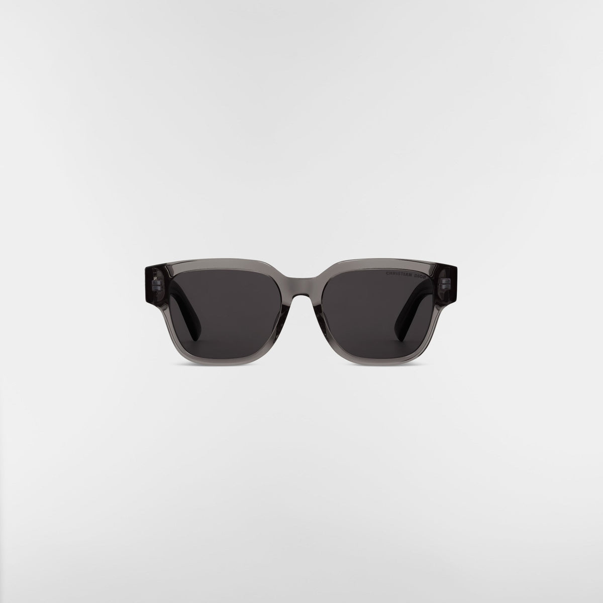 Dior Oblique Square Sunglasses Transparent Black 2