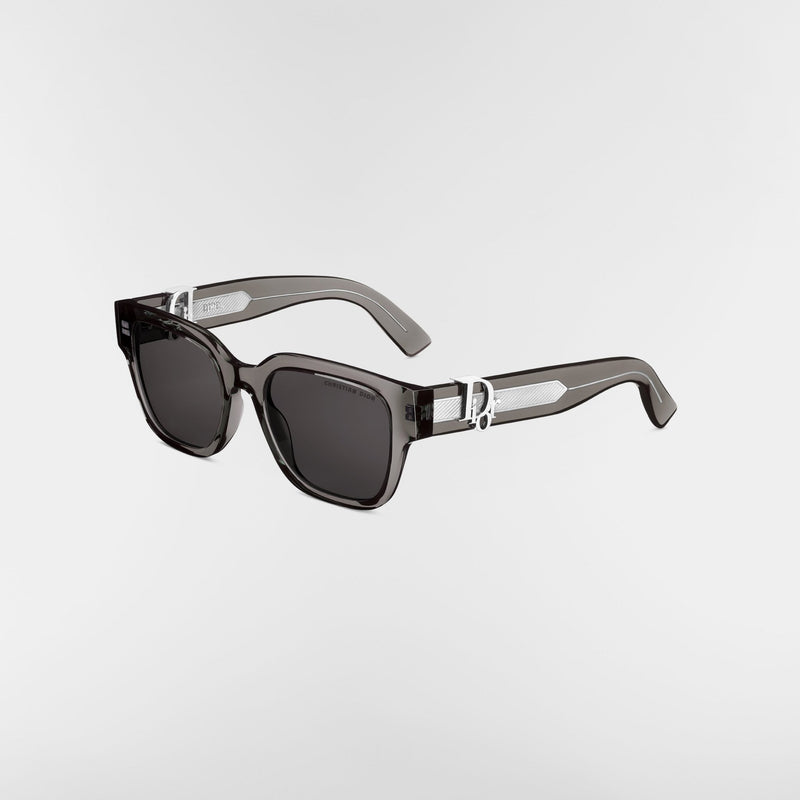 Dior Oblique Square Sunglasses Transparent Black