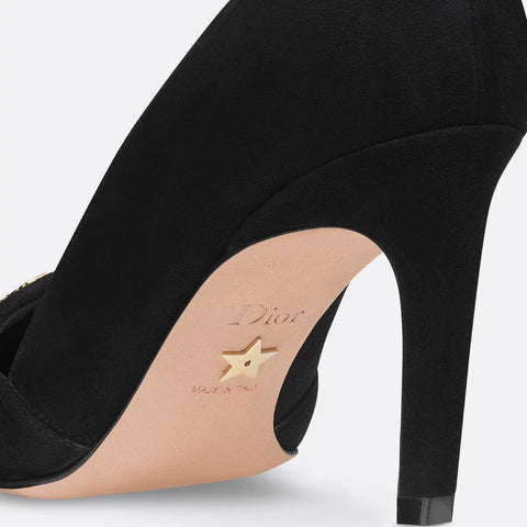 Dior Pump Black Suede - BEAUTY BAR