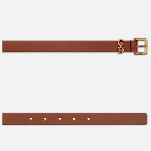 Dior Saddle Loop Belt Golden Saddle Smooth Calfskin - BEAUTY BAR