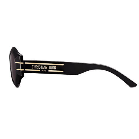 Dior Signature S13I Black Rectangular Sunglasses - BEAUTY BAR