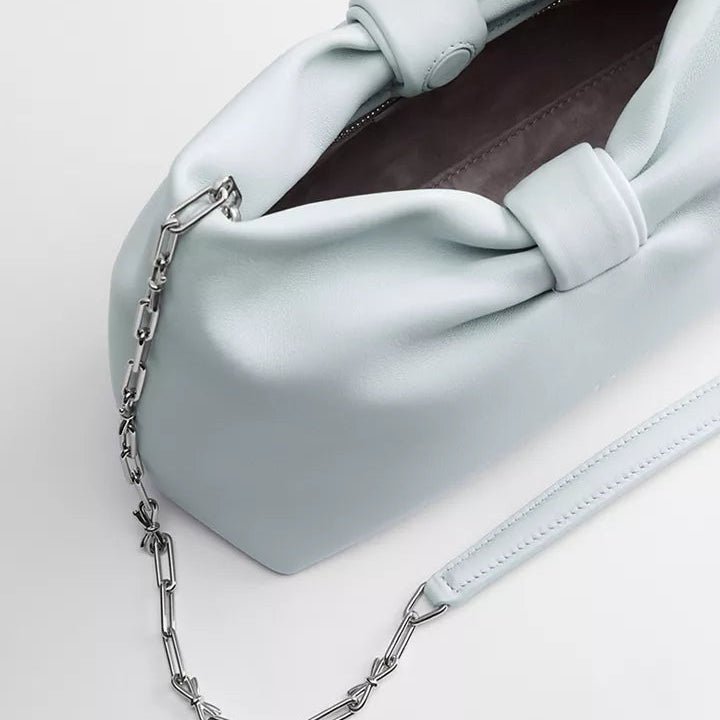 Dior Small Bow Bag Ice Blue Lambskin 3